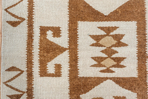 Antique Kilim Runner Rug (3' x 11')